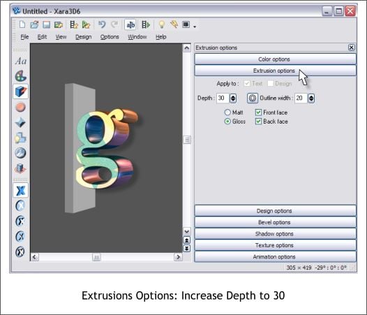 A 3D Logo with Xara3D 6