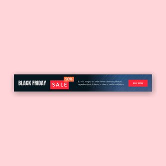 Free black friday template