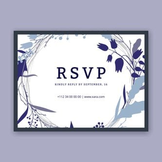 Free event template