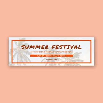 Free event template