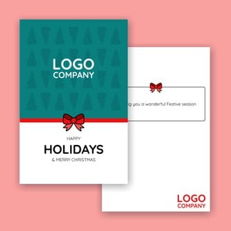 Free postcard template