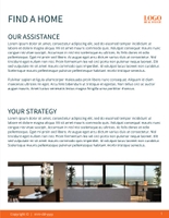 Free real estate – brochure – modern hours template