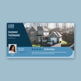 Free real estate – facebook template