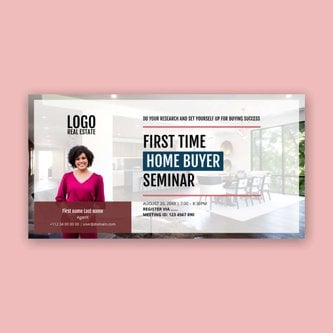 Free real estate – facebook template