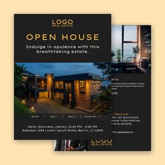 Free real estate – flyer template