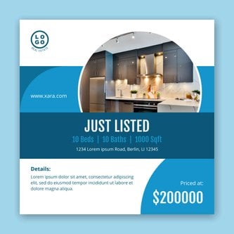 Free real estate – instagram template