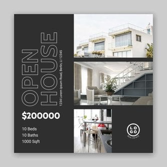 Free real estate – instagram template