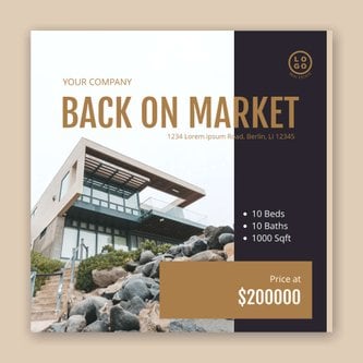 Free real estate – instagram template