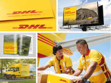 DHL brand marketing example