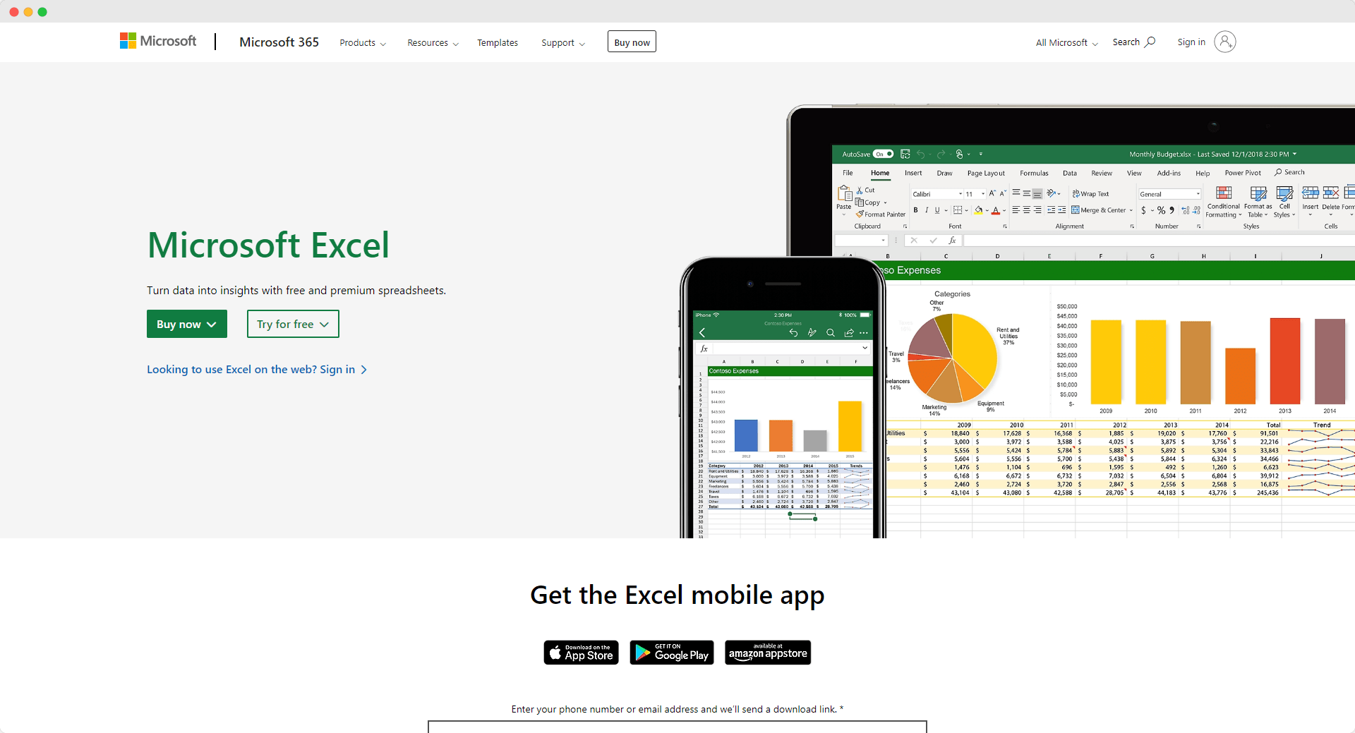Microsoft Excel Table Maker
