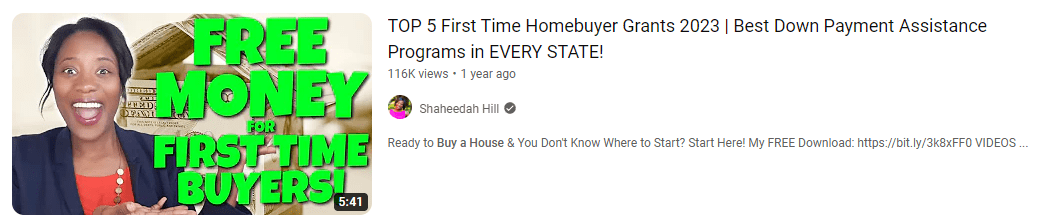 Long Form Real Estate Video Content Example from Shaheeda Hill