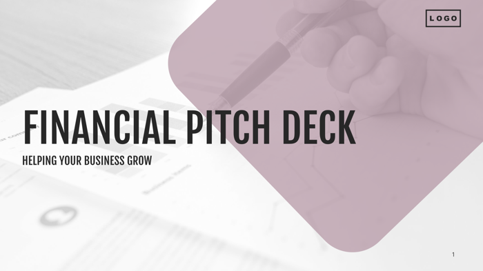 Financial Pitch Deck