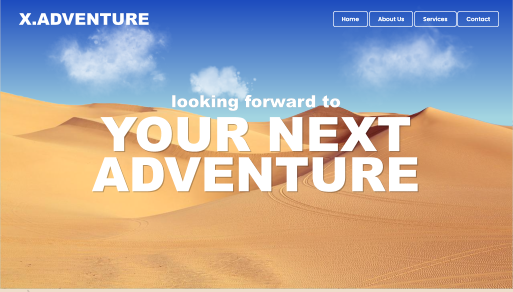 Adventure Website