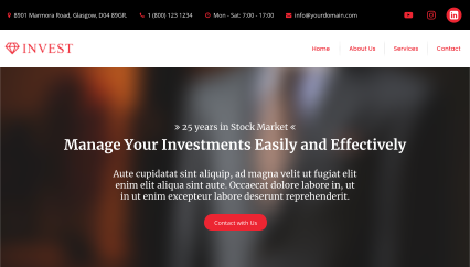 Invest Website