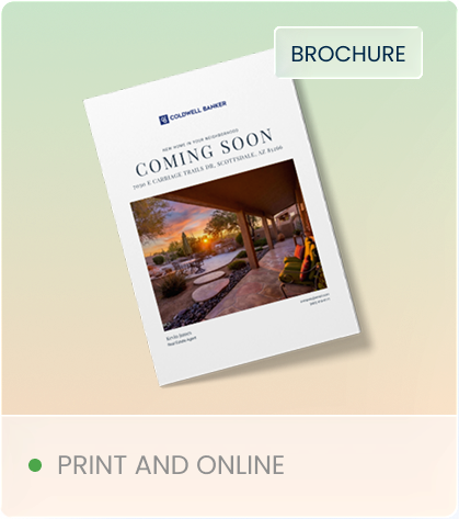 real estate brochure - print and online