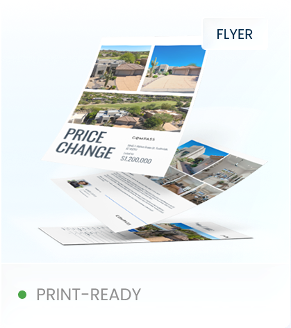 real estate flyer - print ready